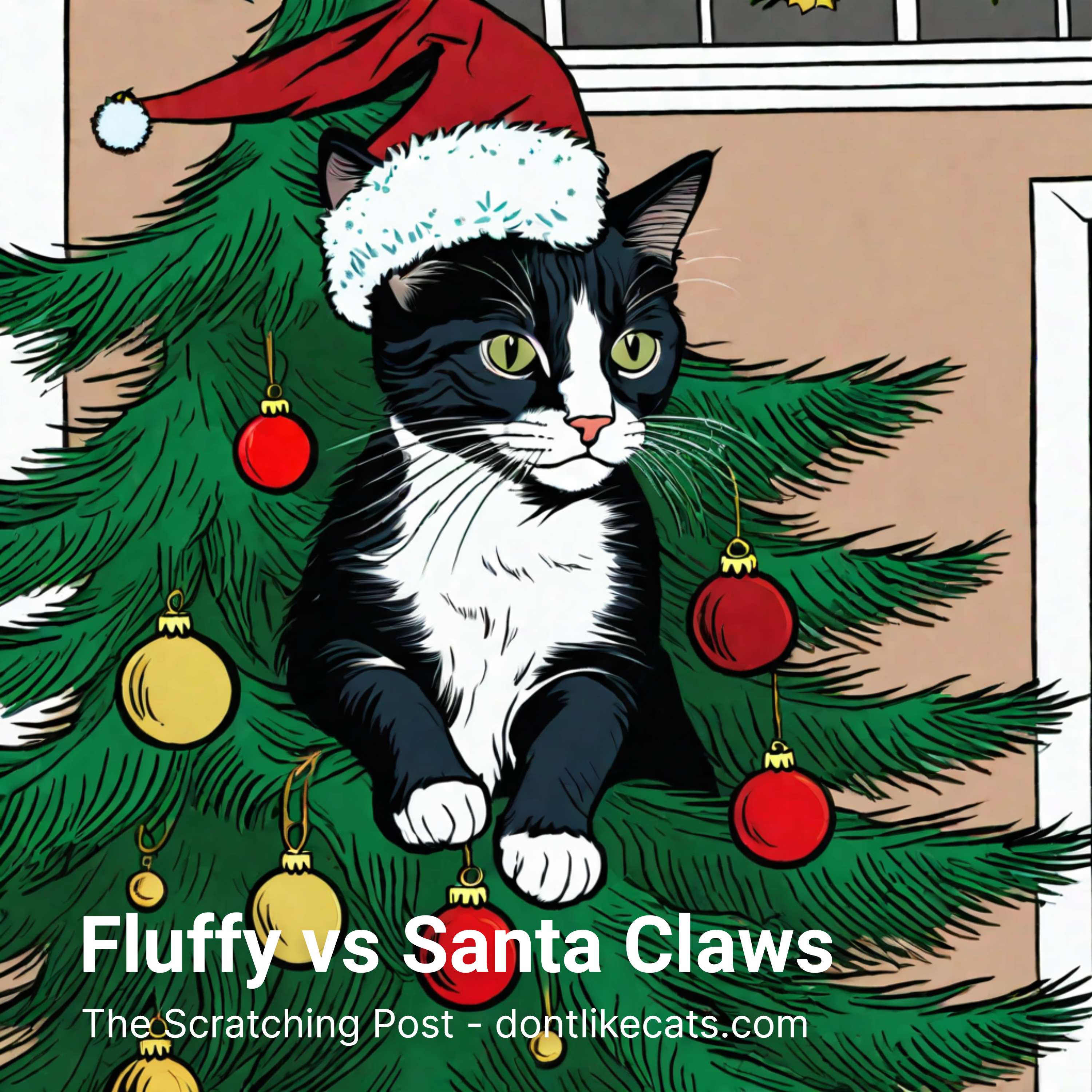 Fluffy vs Santa Claws