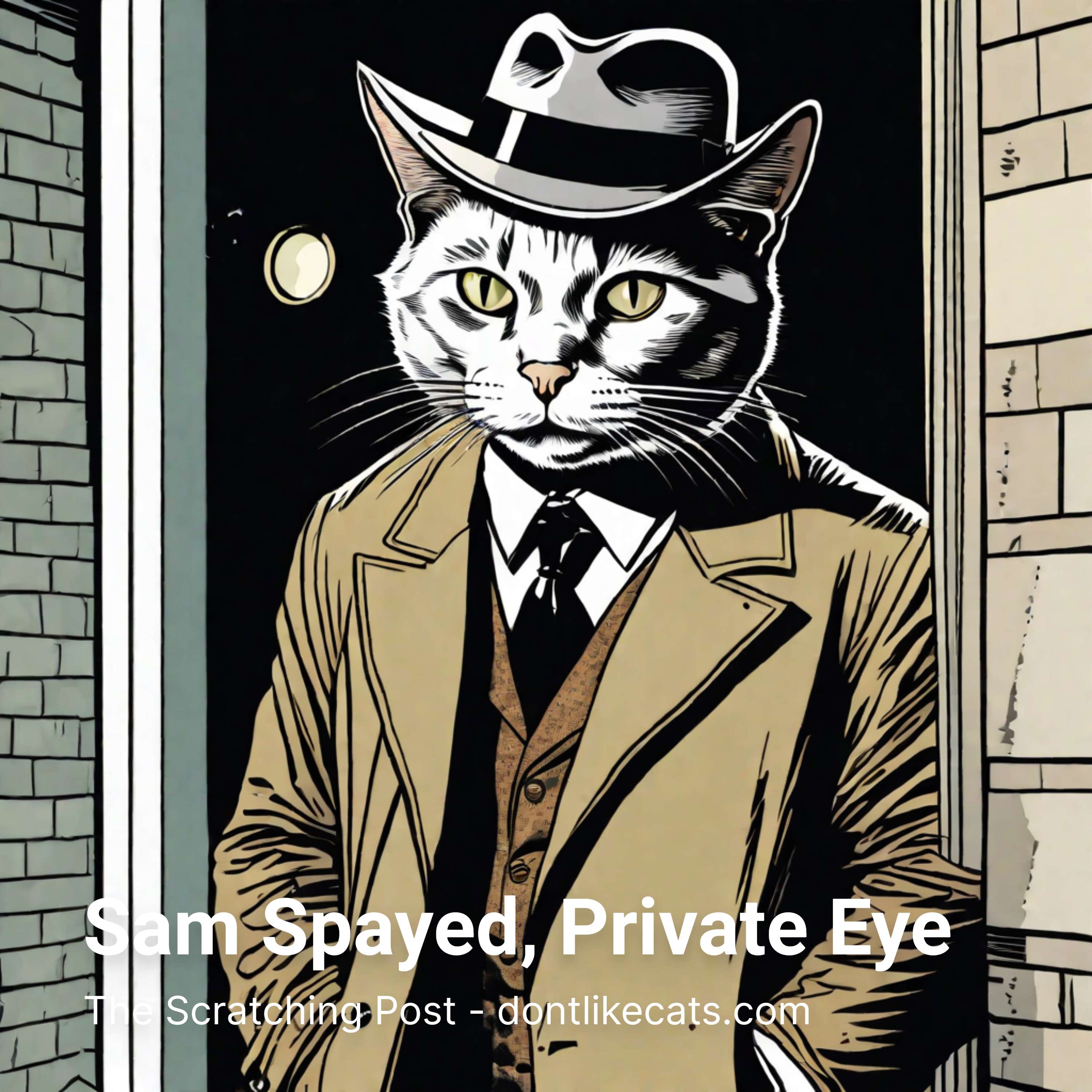 Sam Spayed, Private Eye episode artwork